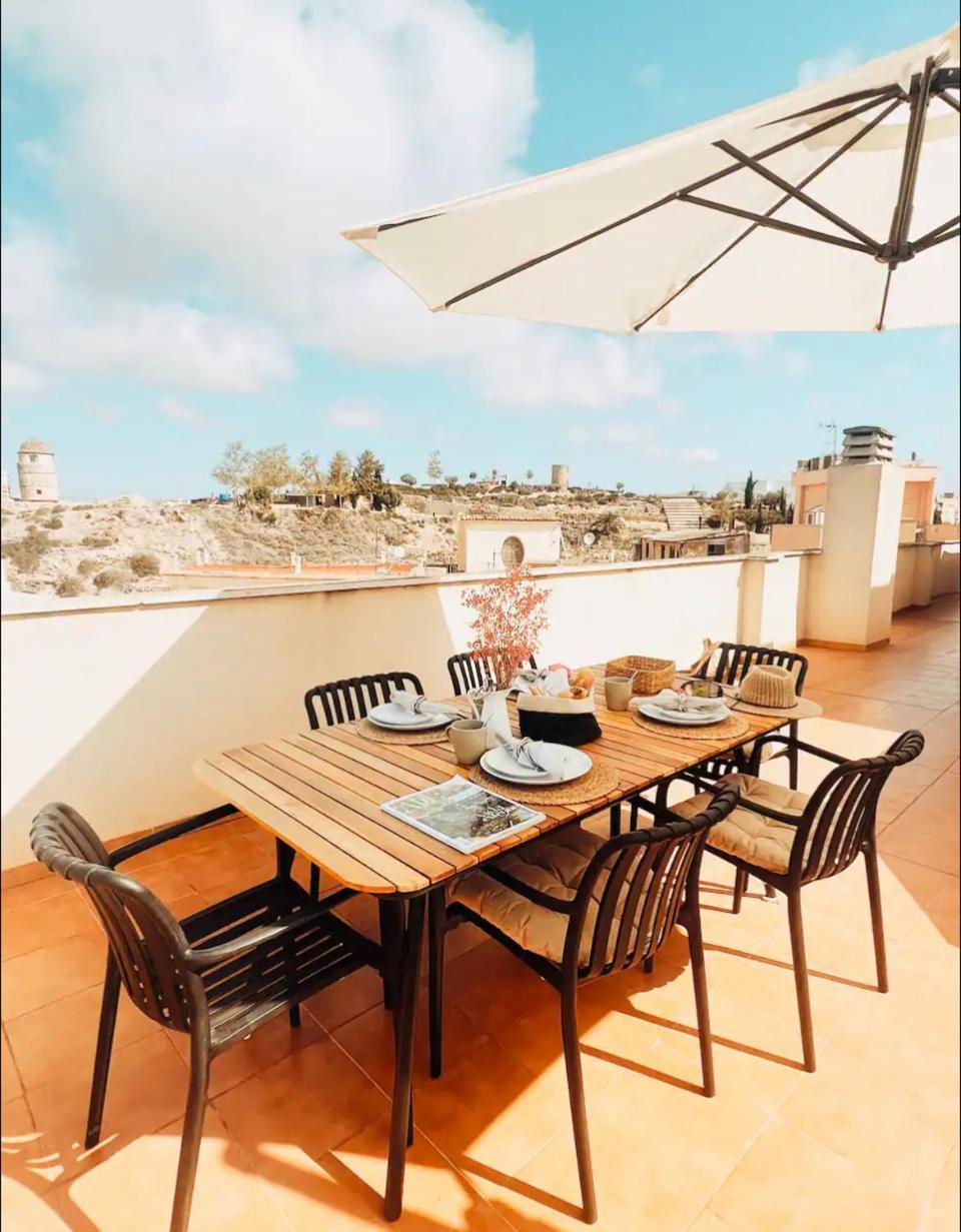 카르타헤나 Casa Jara- With A Private Terrace 360 Views In Old Town - Free Parking 아파트 외부 사진