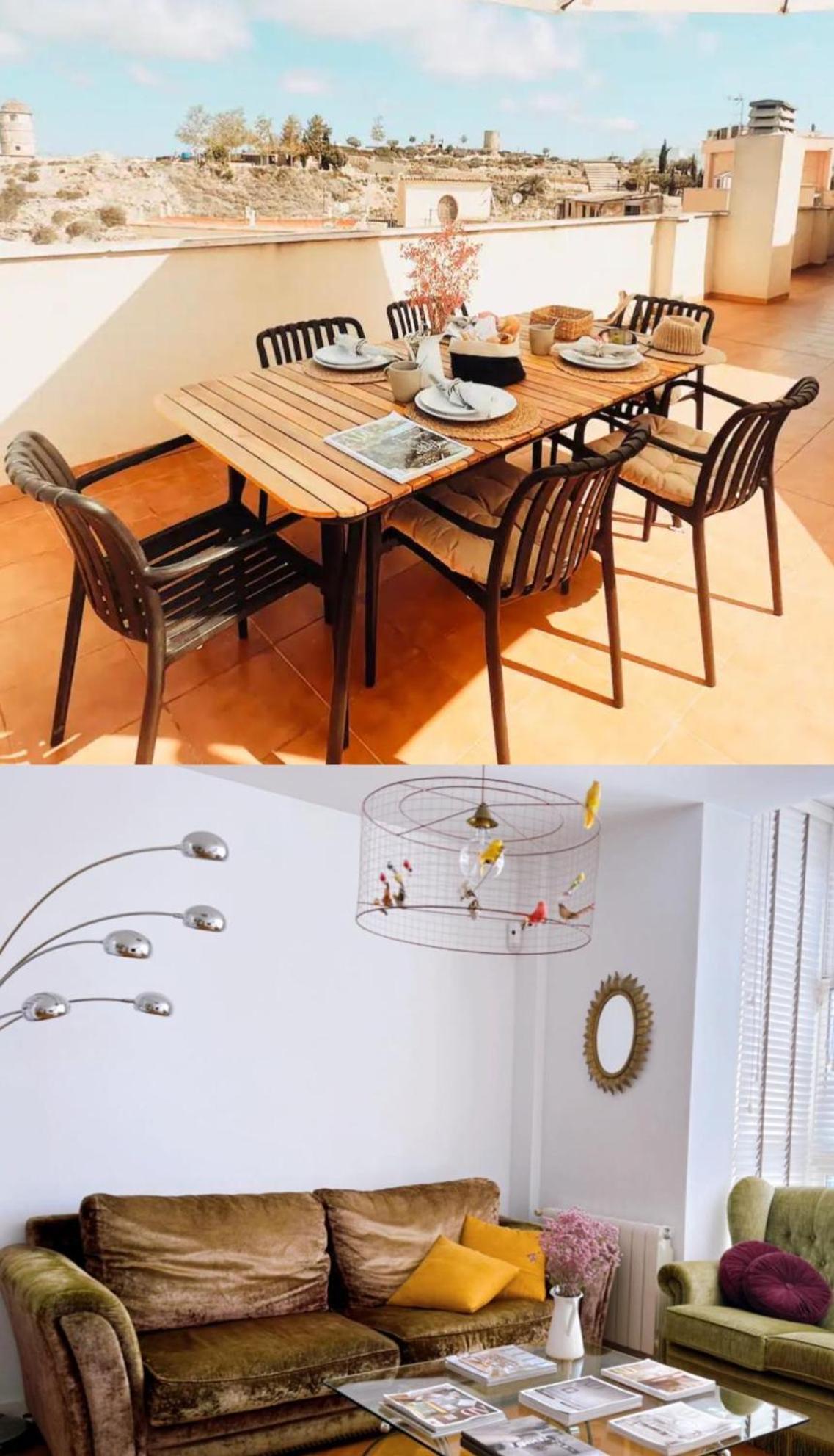 카르타헤나 Casa Jara- With A Private Terrace 360 Views In Old Town - Free Parking 아파트 외부 사진